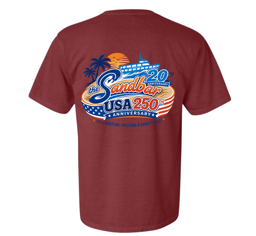 Sandbar & USA Anniversary Tee