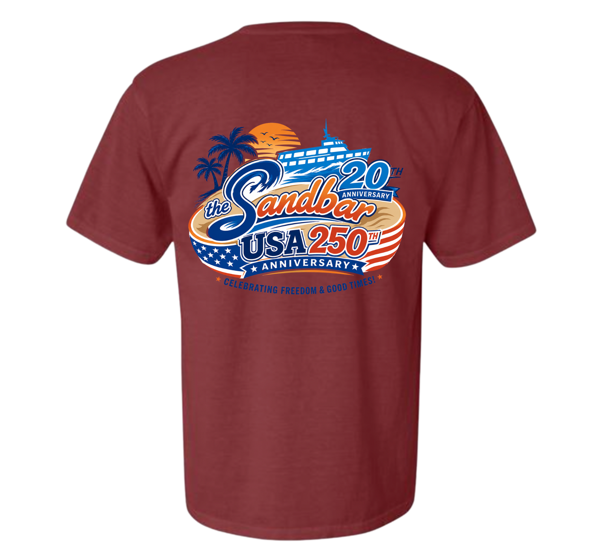 Sandbar & USA Anniversary Tee