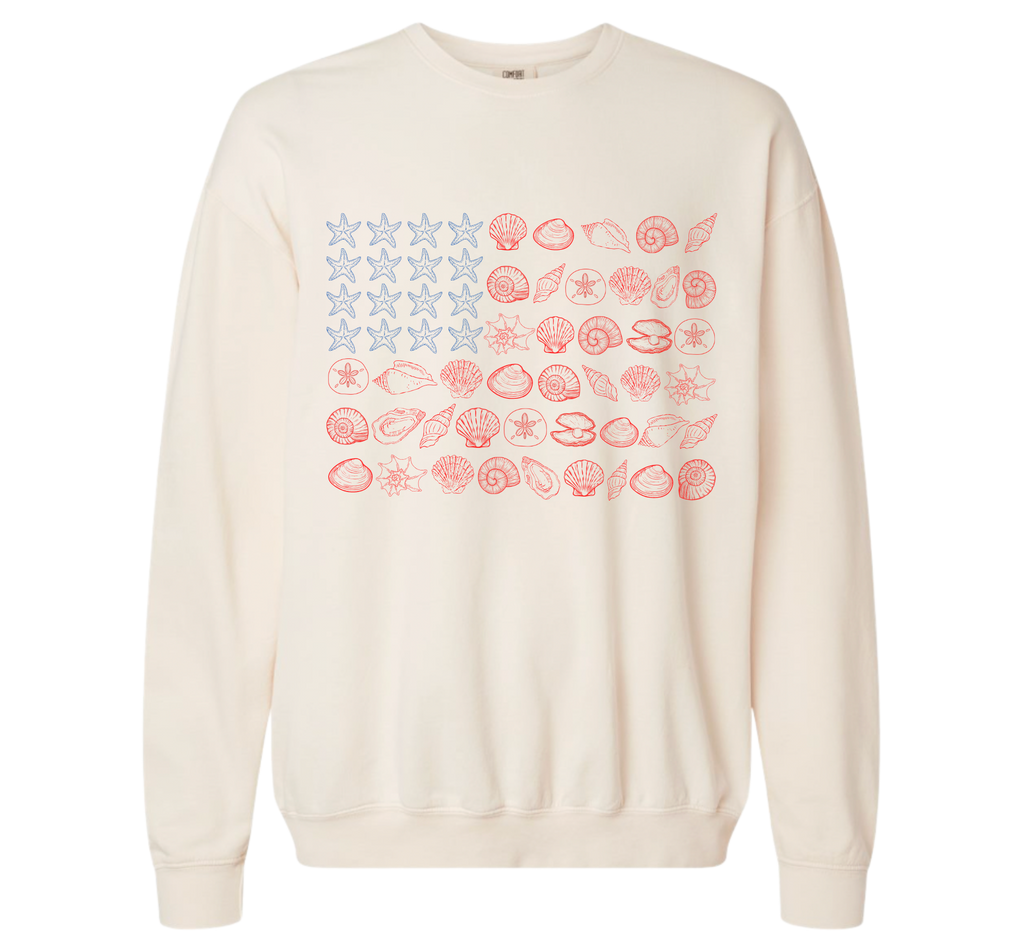 Seashell Flag Sweatshirt