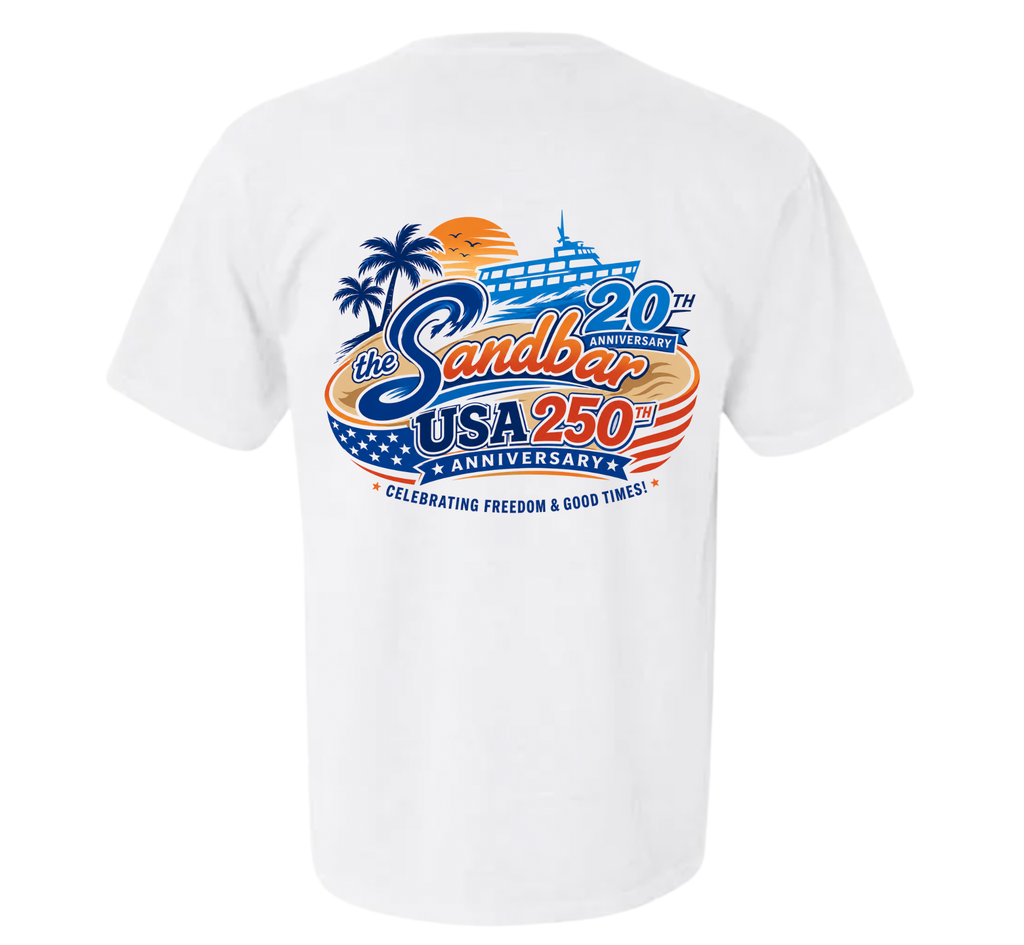 Sandbar & USA Anniversary Tee
