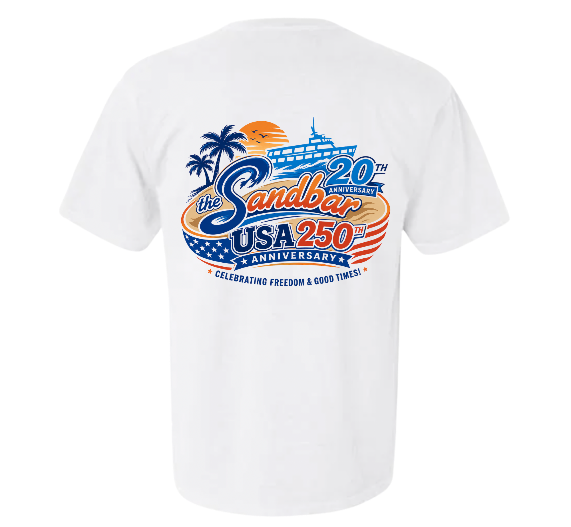 Sandbar & USA Anniversary Tee